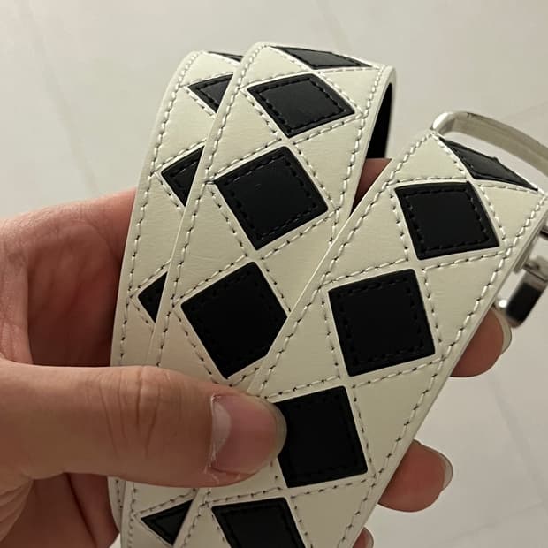 (유일매물) 스투시 아가일 벨트 L/XL