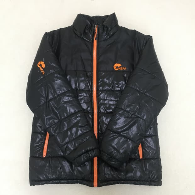 네파 유광 패딩 블랙