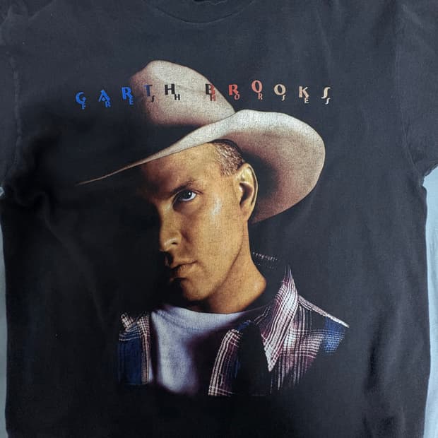90's 가스 브룩스(Garth Brooks) band t-shirt