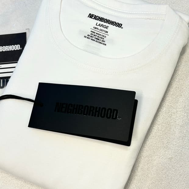 네이버후드 CLASSIC 2PAC TEE SS - 화이트