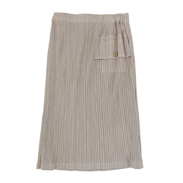 Pleats Please Pocket Skirt/ 3
