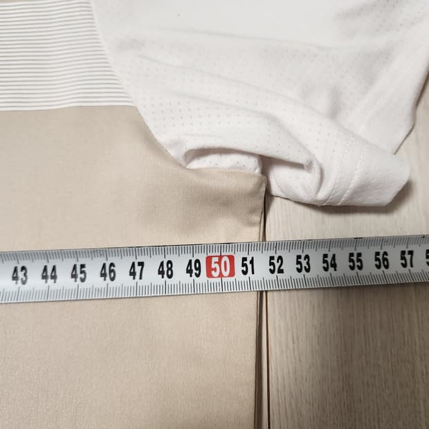 와이드앵글 냉감 VA 메쉬믹스 블록 하이넥 반팔티셔츠 WMM23296E2