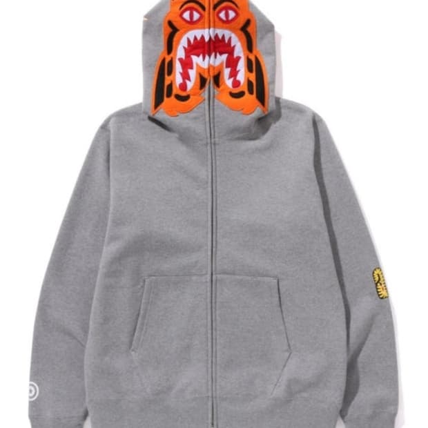 베이프 타이거 후드집업
