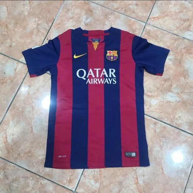 나이키 14 15 FC 바르셀로나 YOUTH 올드레플 축구져지