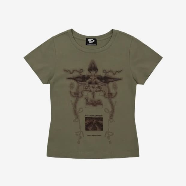 Digital Tattoo Tee Renewal Khaki