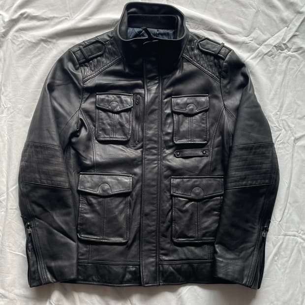 비욘드 클로젯 램스킨 4포켓 레더자켓