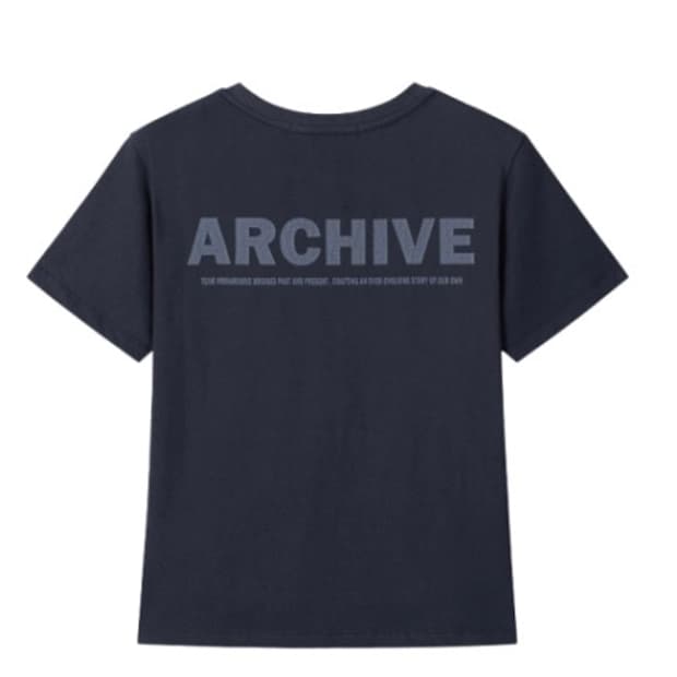 W Archive Short Sleeves (Navy) 1 사이즈