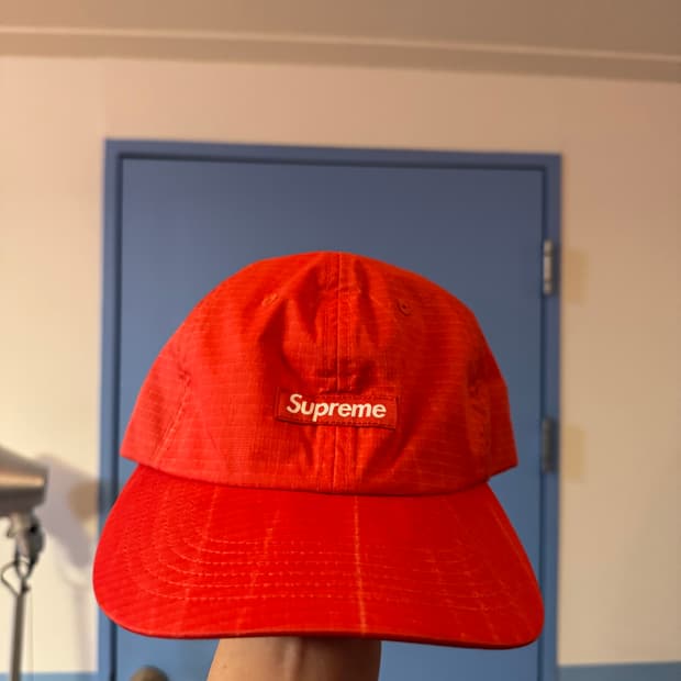 슈프림 립스탑 캠프캡 새상품