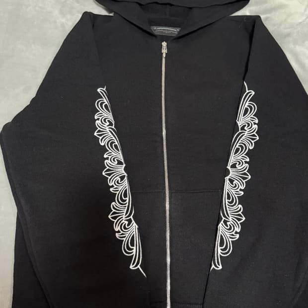 크롬하츠 캐시미어 후드집업