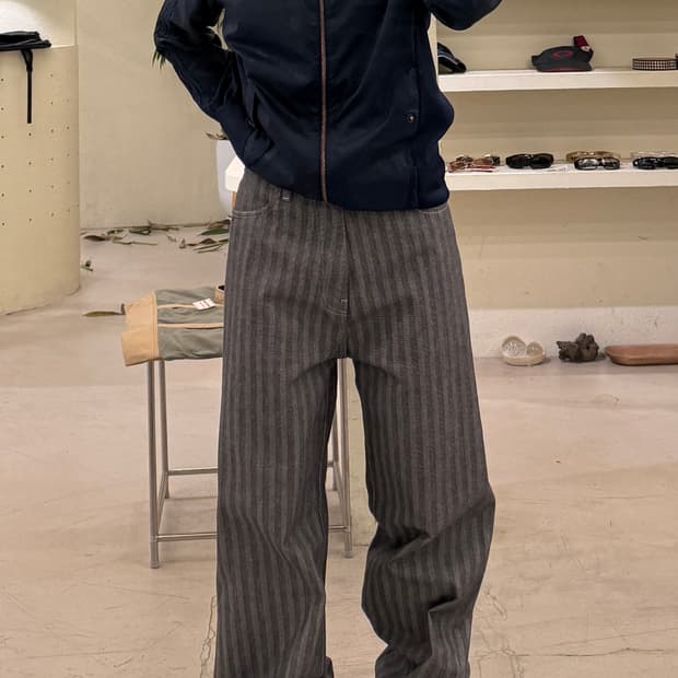 칼하트 핀스트라이프 데님 팬츠 U545