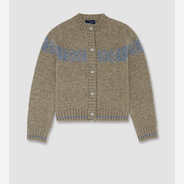 얼바닉 노르딕 스노우 가디건