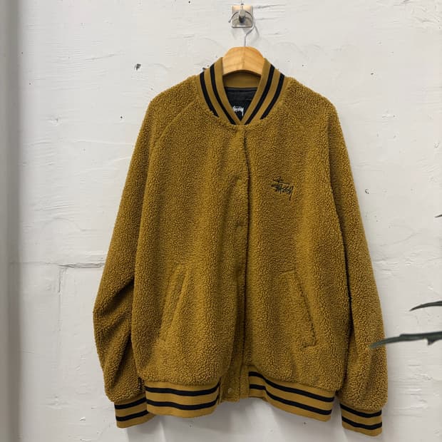 스투시 양털 플리스