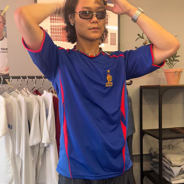00’s France retrofit Home Uniform Jersey