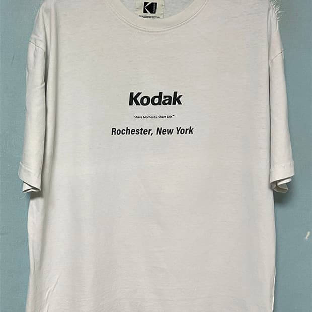 KODAK 코닥 남자 반팔티 오버핏 캐주얼 95-100