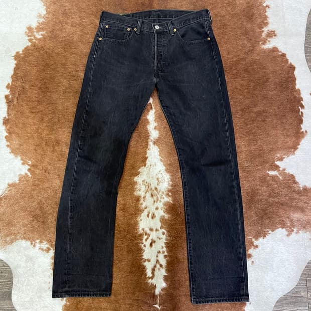 리바이스 블랙 501 