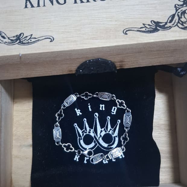 킹크로치 팔찌 + 레이어드용 은팔찌