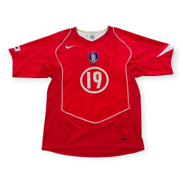 나이키 축구 국대 2004 19번 안정환 유니폼