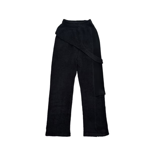 지초이 레이어드 밴딩 트라우저 팬츠 니트 aw24 jichoi