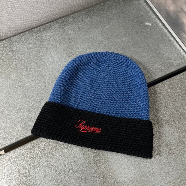 Supreme-Two Tone Wool Beanie 
