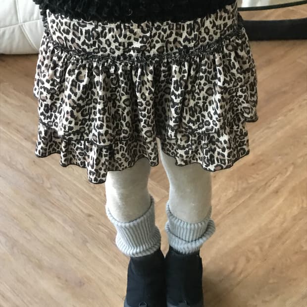 vintage pattern skirt