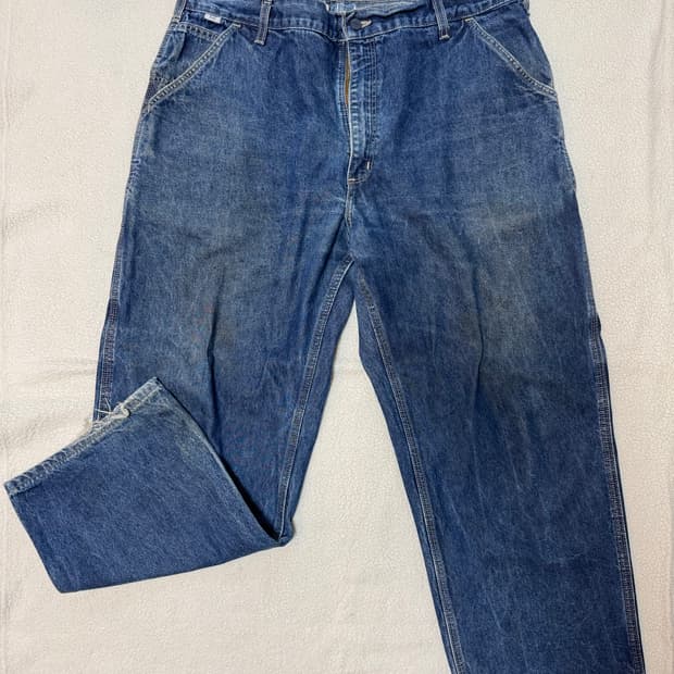 [40x32] Carhartt (칼하트) 데님 카펜터 워크 팬츠