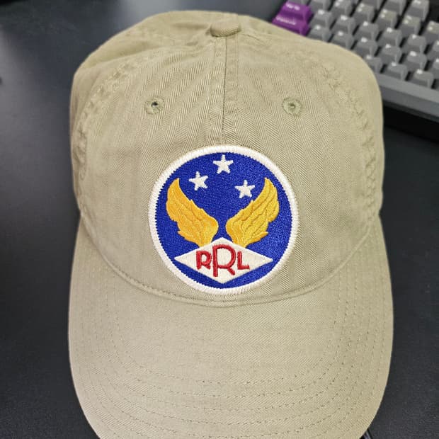 RRL 볼캡 카키
