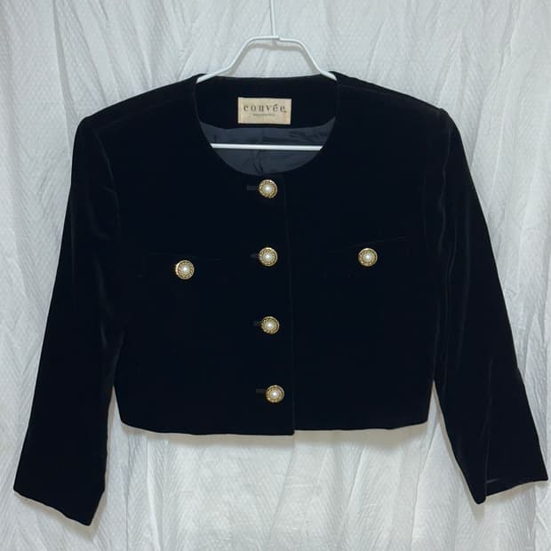 Japanese vintage velvet jacket