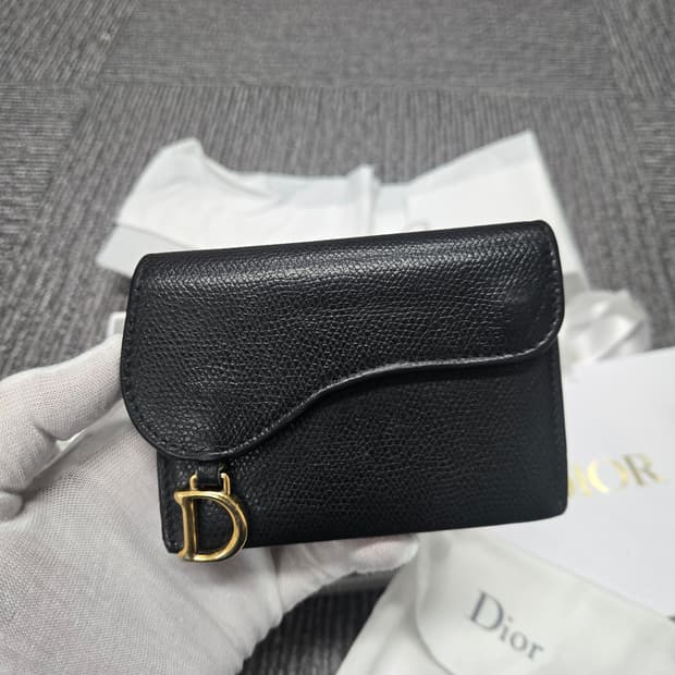 [특가][정품] 디올 새들 아코디언 반지갑