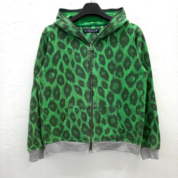 sasquatchfabrix 레오파드 풀 후드집업