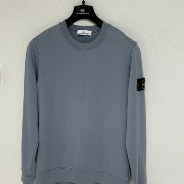 스톤아일랜드 맨투맨 스카이블루