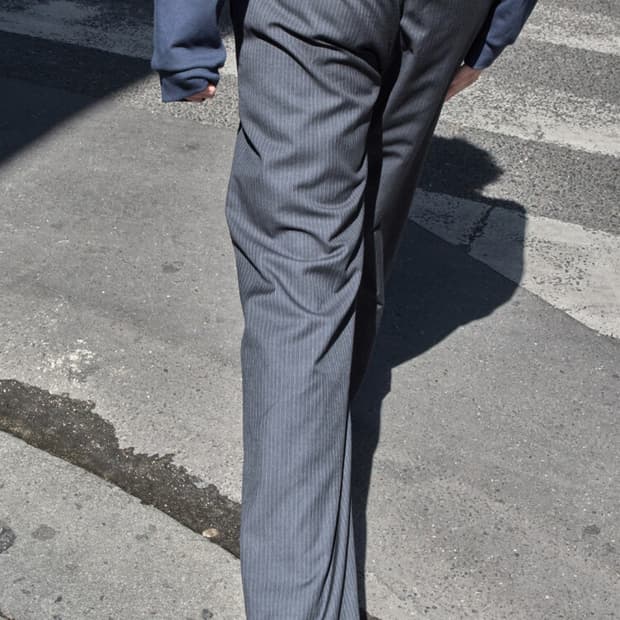 [1사이즈] 머듈 라운지 스트라이프 팬츠