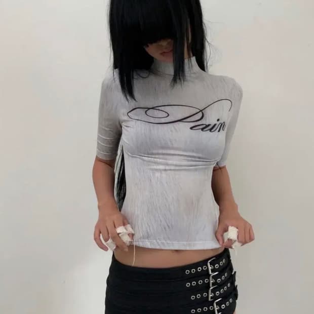 (7/6까지 판매)본네 Pain mock neck top 1