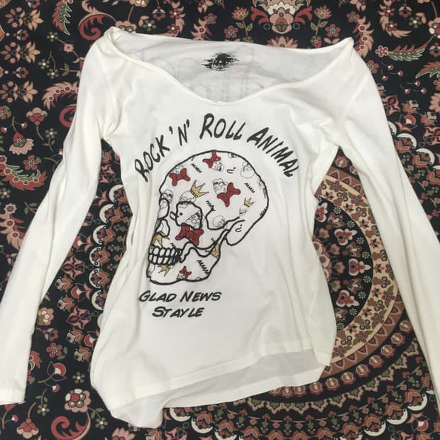 GLAD NEWS punk long sleeve