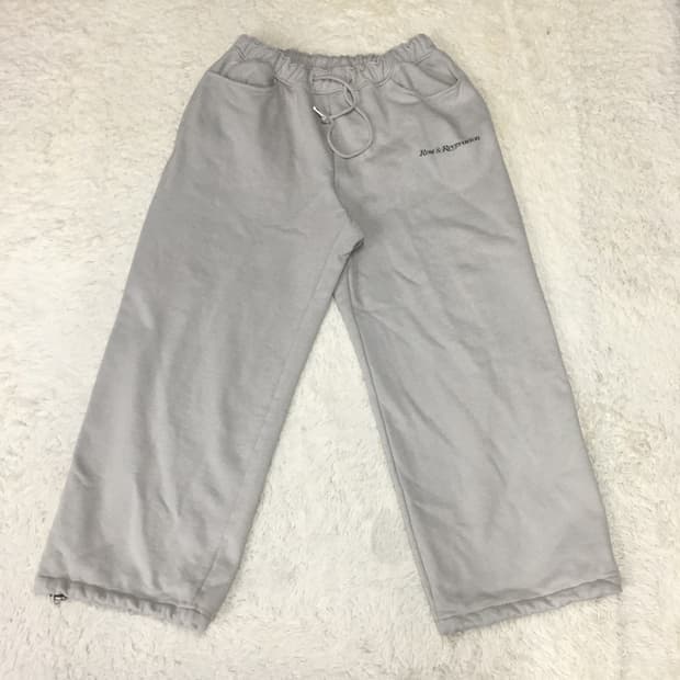 레스트앤레크레이션 여성 기모 스웻팬츠 DD12