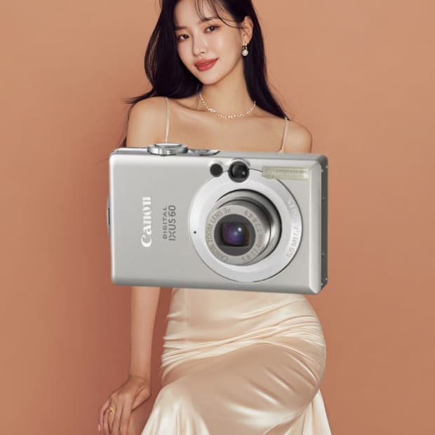 A급)캐논 익서스 60 CANON IXUS 60 빈티지 디지털카메라 디카