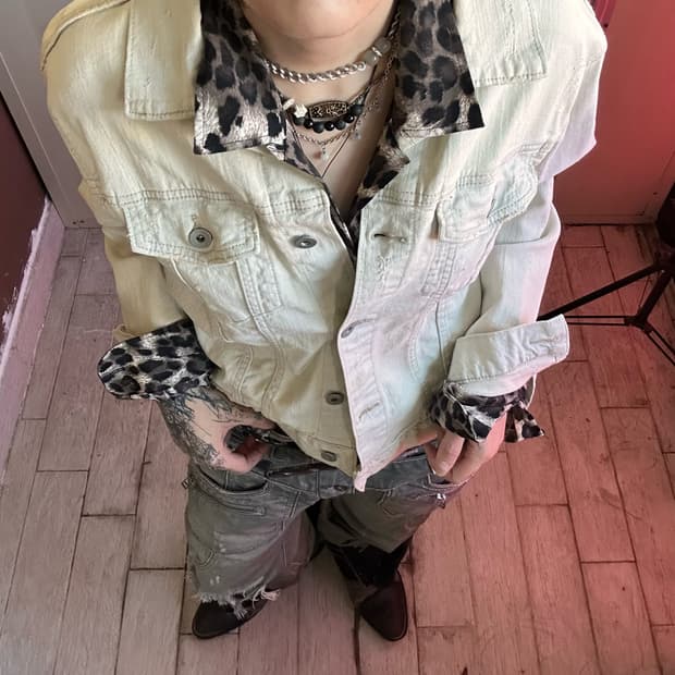 GOZER leopard print shirt