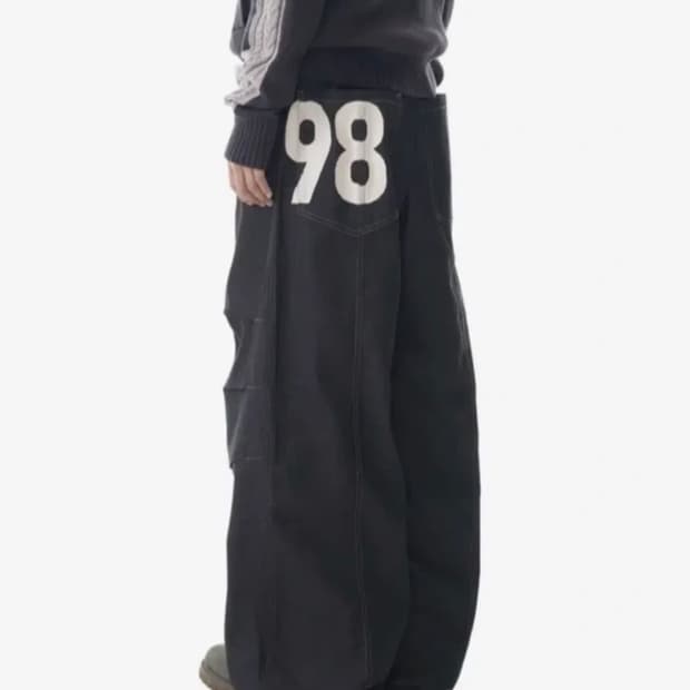 아캄 98 핀턱 데님