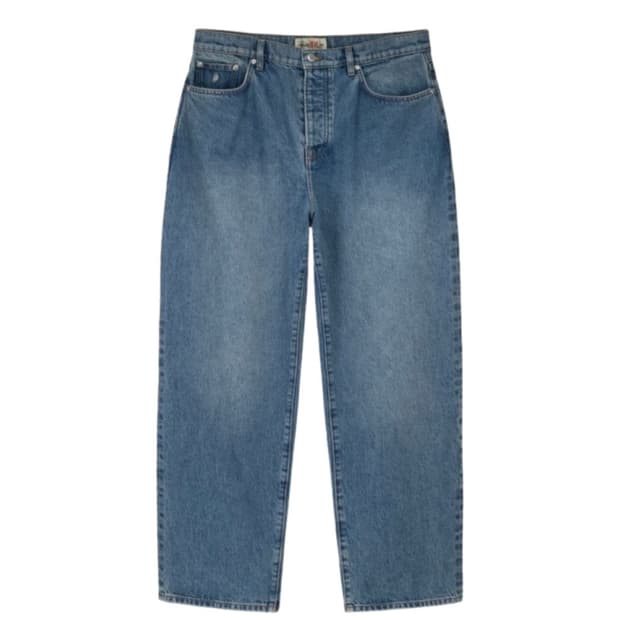 스투시 빅올진 워시드블루