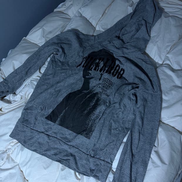 버커루 그레이 후드