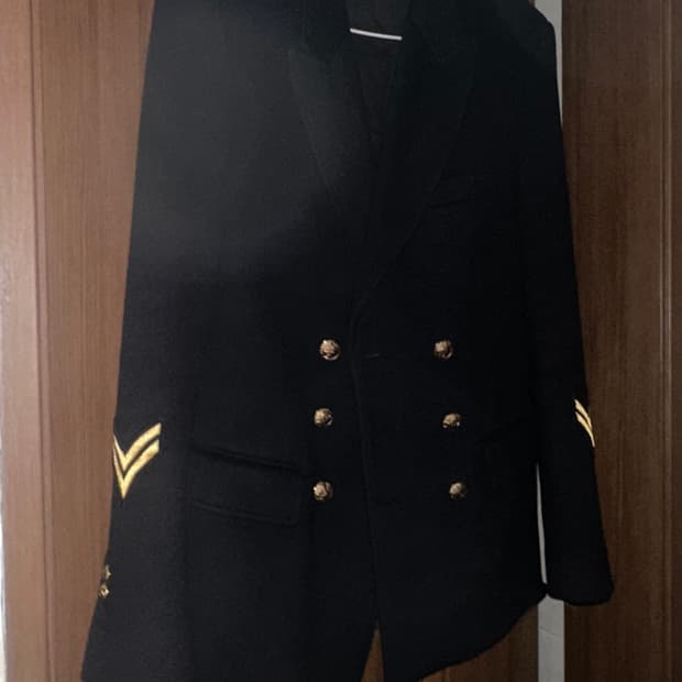 발망 퓨에르옴므 울 더블브레스티드 블레이저