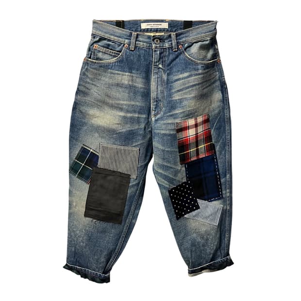 꼼데가르송 준야와타나베 패치워크 데님