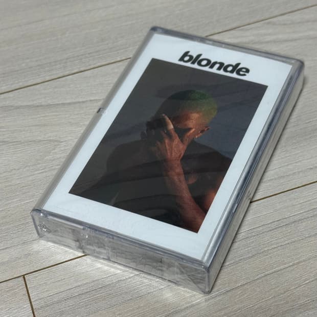 프랭크 오션 2집 - Blonde 블론드 카세트 테이프