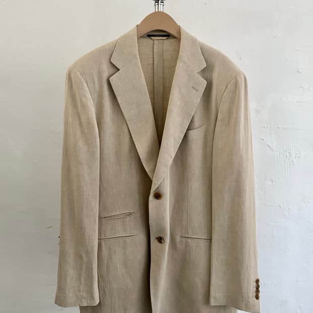 Hermès 에르메스 베이지 블레이저 자켓
