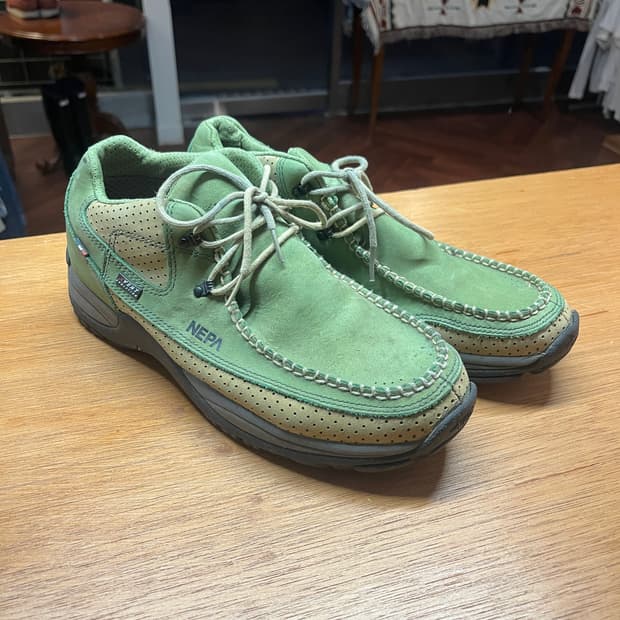 280) 네파 펀칭 스웨이드 로우컷 트레킹 슈즈