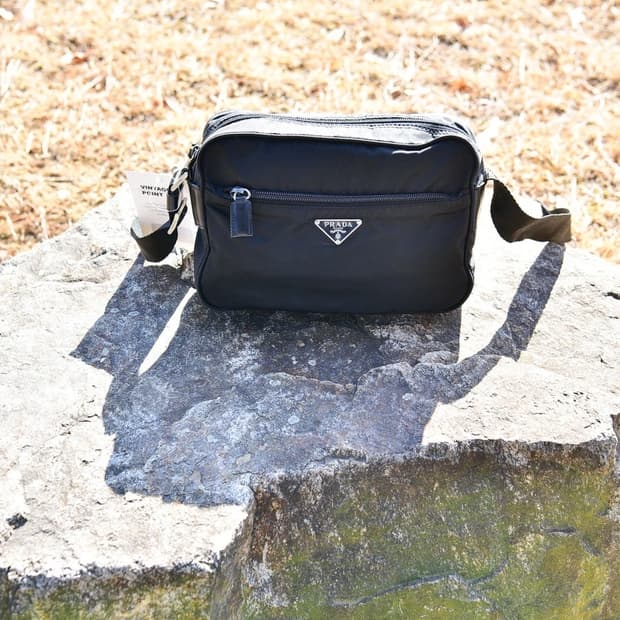 프라다 리나일론 크로스백(정품)