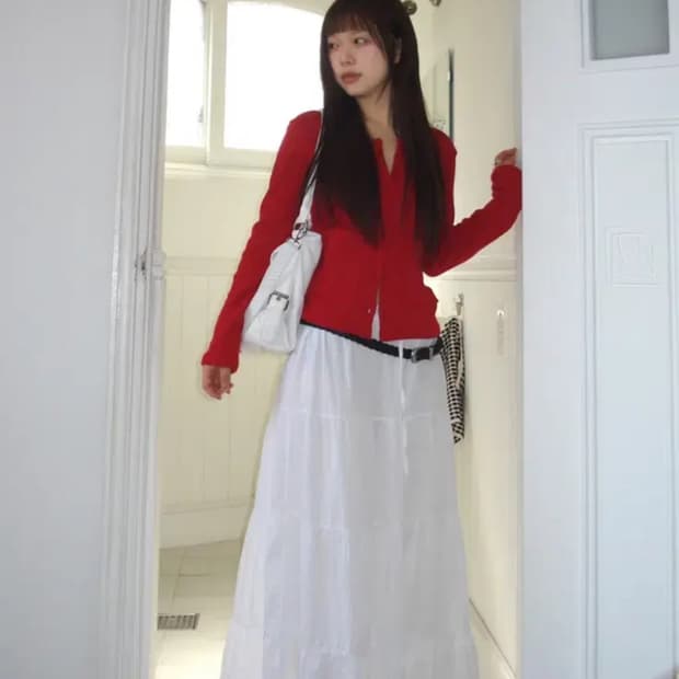 아워캐비넷 마린 캉캉 스커트