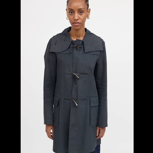 버버리 보이캡 후드 토글 코트 nhogirl