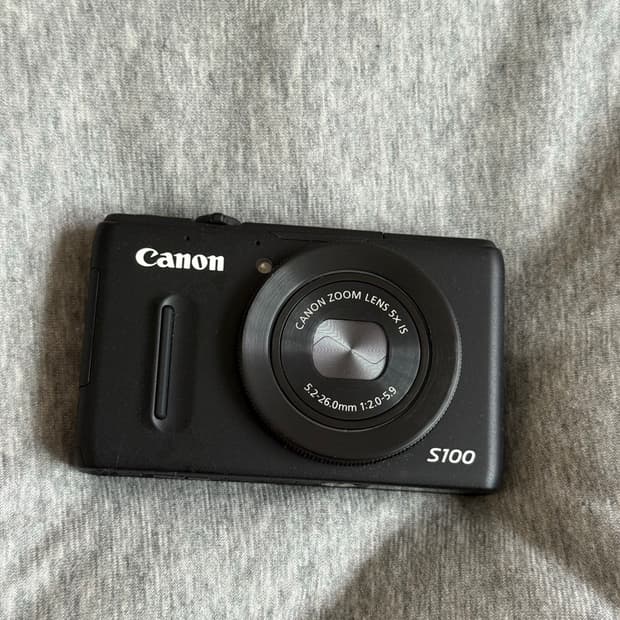 Canon Powershot S100 (작례 O)