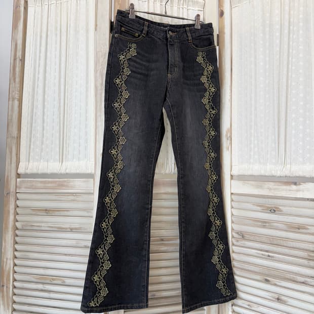 Oriental Fairy Bootcut Denim pants