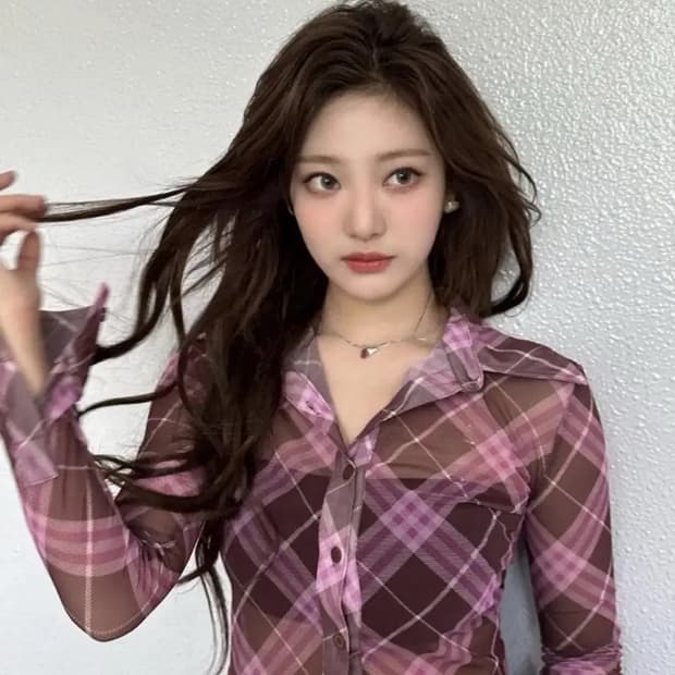 와이낫어스 체크 셔츠 S